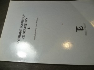 náhled knihy - Vybrané kapitoly ze statistiky I.