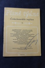 náhled knihy - Písně týdne Československého rozhlasu 5