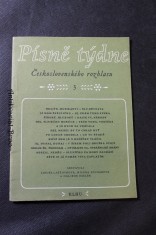 náhled knihy - Písně týdne Československého rozhlasu 3