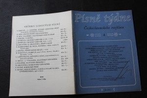 náhled knihy - Písně týdne Československého rozhlasu 4