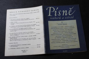 náhled knihy - Písně souborů a estrád 3, písně týdne