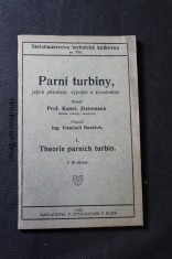 náhled knihy - Parní turbiny, jejich působení, výpočet a konstrukce. I, Theorie parních turbin