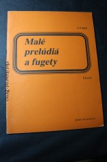 náhled knihy - Malé prelúdiá a fugety, klavír