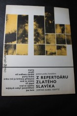 náhled knihy - Z repertoáru Zlatého slavíka (Zpívá Karel Gott) : 10 vybraných písní pro zpěv s doprovodem klavír