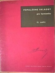 náhled knihy - Populárne skladby pre harmoniku (II. zošit)