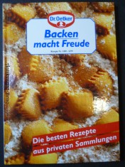 náhled knihy - Backen macht Freude: Die besten Rezepte aus privaten Sammlungen