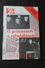 náhled knihy - O procesech a rehabilitacích : (zpráva \