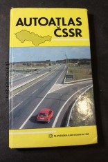 náhled knihy - Auto-atlas ČSSR. 1:400 000