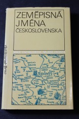náhled knihy - Zeměpisná jména Československa : slovník vybraných zeměpisných jmen s výkladem jejich původu a historického vývoje