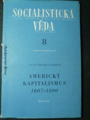 náhled knihy - Americký kapitalismus 1607-1800 (Socialistická věda 8)