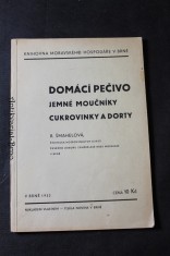 náhled knihy - Domácí pečivo, jemné moučníky, cukrovinky a dorty