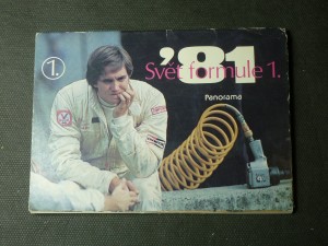 náhled knihy - svět formule 1 - soubor pohlednic