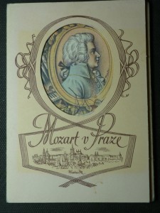 náhled knihy - Mozart v Praze - soubor pohlednic