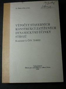 náhled knihy - výpočet stavebních konstrukcí zatížených dynamickými účinky strojů