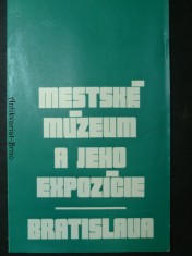náhled knihy - Městské múzeum a jeho expozície. Bratislava