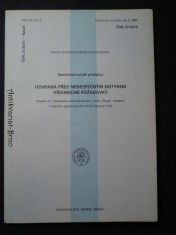 náhled knihy - Ochrana před nebezpečným dotykem . Všeobecné požadavky