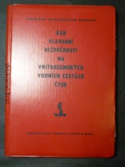 náhled knihy - Řád plavební bezpečnosti na vnitrozemských vodních cestách ČSSR