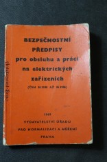 náhled knihy - Bezpečnostní předpisy pro obsluhu a práci na elektrických zařízeních : Poučení pro pracujích