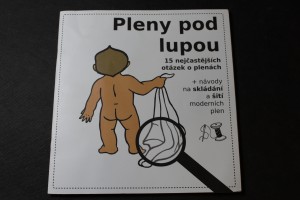 náhled knihy - Pleny pod lupou : 15 nejčastějších otázek o plenách + návody na skládání a šití moderních plen