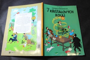 náhled knihy - Tintinova dobrodružství - 7 křišťálových koulí