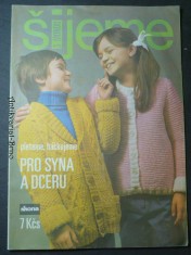 náhled knihy - Šijeme s Monou - pleteme, háčkujeme pro syna a dceru