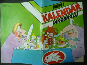 náhled knihy - Minikalendář Dikobrazu
