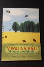 náhled knihy - V poli a v háji : hlasy zvířátek : obrázková knížka pro děti