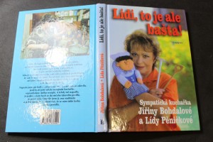 náhled knihy - Lidi, to je ale bašta! : sympatická kuchařka Jiřiny Bohdalové a Lídy Pěničkové