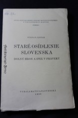 náhled knihy - Staré osídlenie Slovenska : dolný Hron a Ipeľ v praveku