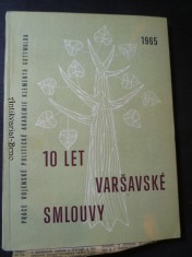 náhled knihy - 10 let Varšavské smlouvy