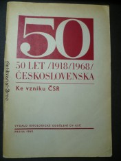 náhled knihy - 50 let Československa 1918/1968 - Ke vzniku ČSR