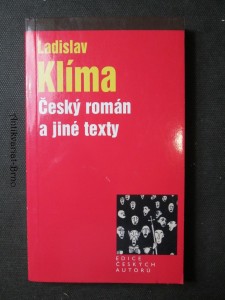 náhled knihy - Český román a jiné texty