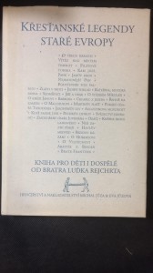 náhled knihy - Křesťanské legendy staré Evropy