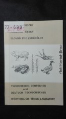 náhled knihy - Česko- neměcký, německo-český slovník pro zemědělce