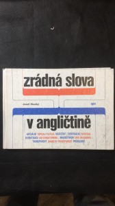 náhled knihy - Zrádná slova v angličtině