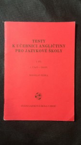 náhled knihy - Testy k učebnici angličtiny pro jazykové školy