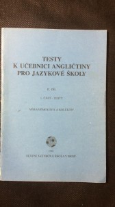 náhled knihy - Testy k učebnici angličtiny pro jazykové školy
