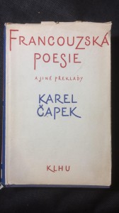 náhled knihy - Francouzská poezie a jiné překlady