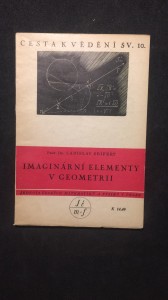 náhled knihy - Cesta k vědění imaginární elementy v geometrii