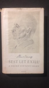 náhled knihy - Šest let exilu a druhé světové války