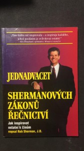 náhled knihy - Jednadvacet Shermanových zákonů řečnictví