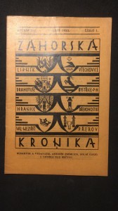náhled knihy - Záhorská kronika ročník XVI. číslo 1.