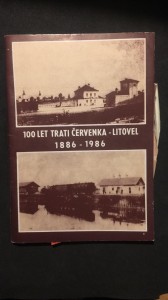 náhled knihy - 100 let trati červenka- Litovel 1886-1986