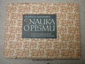 náhled knihy - Nauka o písmu : pomocná kniha pro prům. školy grafické a pro školy uměleckého směru