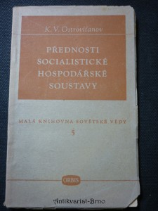 náhled knihy - Přednosti socialistické hospodářské soustavy