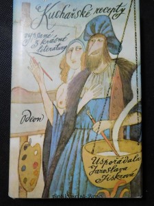 náhled knihy - Kuchařské recepty vypsané z krásné literatury