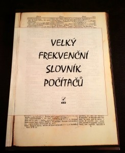 náhled knihy - Velký frekvenční slovník počítačů