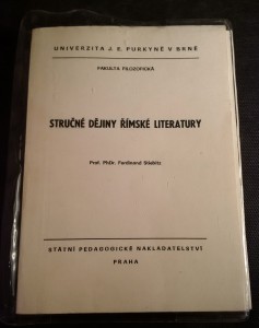náhled knihy - Stručné dějiny římské literatury : Určeno pro posl. fak. filozof.