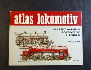 náhled knihy - Náčrtky parních lokomotiv a tendrů
