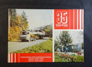 náhled knihy - 35 let národního podniku Československá státní automobilová doprava Brno (1949 - 1984)